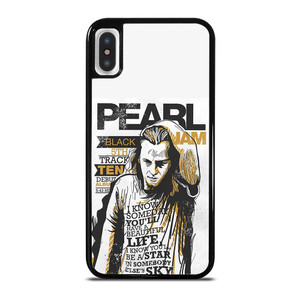 PEARL JAM ROCK BAND iPhone X / XS Case Cover PEARL JAM ROCK BAND iPhone X / XS Case Cover
