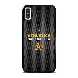 OAKLAND ATHLETICS METAL LOGO 2 iPhone X / XS Case Cover
