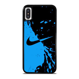 NIKE BLUE SPLASH iPhone X / XS Case Cover