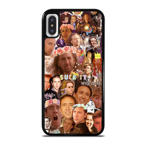 NICOLAS CAGE COLLAGE 2 iPhone X / XS Case Cover