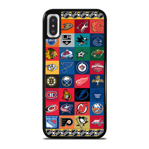 NHL ALL LOGO TEAM iPhone X / XS Case Cover NHL ALL LOGO TEAM iPhone X / XS Case Cover