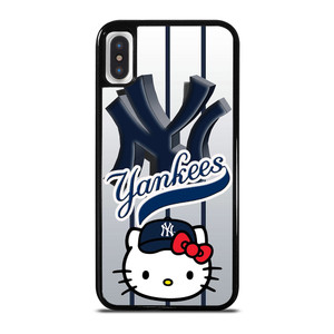 NEW YORK YANKEES HELLO KITTY 1 iPhone X / XS Case Cover