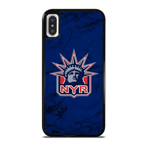 NEW YORK RANGERS MARBLE iPhone X / XS Case Cover