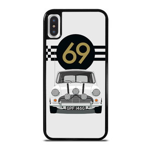 MINI COOPER WHITE 69 iPhone X / XS Case Cover