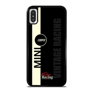 MINI COOPER VINTAGE RACING iPhone X / XS Case Cover