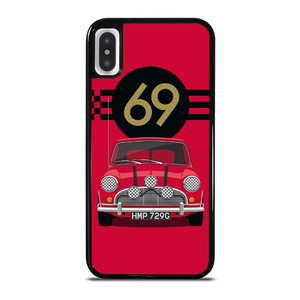 MINI COOPER RED 69 iPhone X / XS Case Cover MINI COOPER RED 69 iPhone X / XS Case Cover