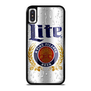 MILLER LITE BEER CAN iPhone X / XS Case Cover