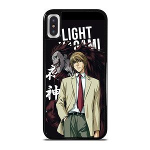 LIGHT YAGAMI DEATH NOTE ANIME iPhone X / XS Case Cover