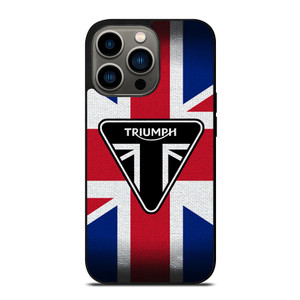 TRIUMPH MOTORCYCLE FLAG LOGO iPhone 13 Pro Case Cover TRIUMPH MOTORCYCLE FLAG LOGO iPhone 13 Pro Case Cover