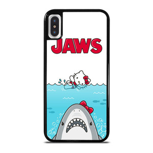 JAWS SHARK HELLO KITTY iPhone X / XS Case Cover