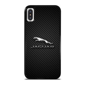 JAGUAR CARBON LOGO 2 iPhone X / XS Case Cover