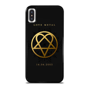 HIM BAND GOLD LOGO iPhone X / XS Case Cover