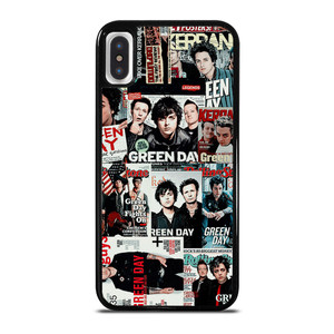 GREEN DAY BAND COLLAGE iPhone X / XS Case Cover GREEN DAY BAND COLLAGE iPhone X / XS Case Cover