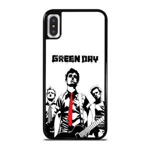 GREEN DAY BAND ART LOGO iPhone X / XS Case Cover GREEN DAY BAND ART LOGO iPhone X / XS Case Cover
