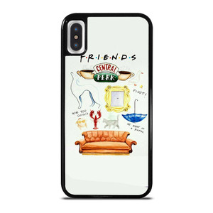 FRIENDS CENTRAL PERK ART iPhone X / XS Case Cover