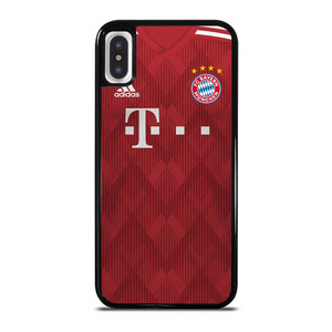 FC BAYERN MUNCHEN JERSEY RED iPhone X / XS Case Cover
