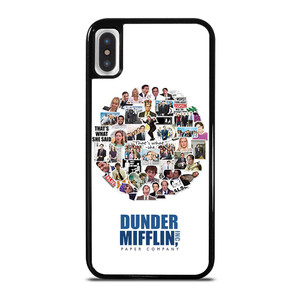 DUNDER MIFFLIN COLLAGE 2 iPhone X / XS Case Cover