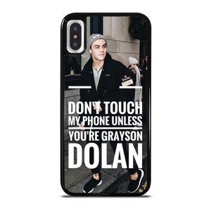 DOLAN TWINS GRAYSON iPhone X / XS Case Cover DOLAN TWINS GRAYSON iPhone X / XS Case Cover