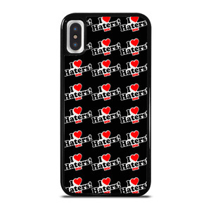 DGK I LOVE HATERS PATTERN iPhone X / XS Case Cover