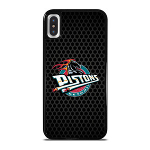 DETROIT PISTONS METAL LOGO iPhone X / XS Case Cover