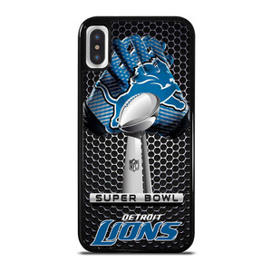 DETROIT LIONS SUPER BOWL iPhone X / XS Case Cover