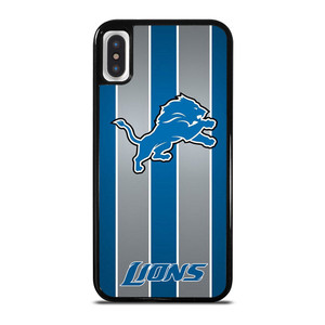 DETROIT LIONS STRIPE iPhone X / XS Case Cover