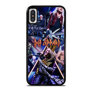DEF LEPPARD ROCK BAND iPhone X / XS Case Cover DEF LEPPARD ROCK BAND iPhone X / XS Case Cover