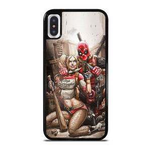 DEADPOOL HARLEY QUINN 2 iPhone X / XS Case Cover DEADPOOL HARLEY QUINN 2 iPhone X / XS Case Cover