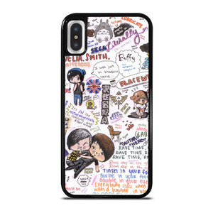 DAN AND PHIL QUOTES iPhone X / XS Case Cover DAN AND PHIL QUOTES iPhone X / XS Case Cover