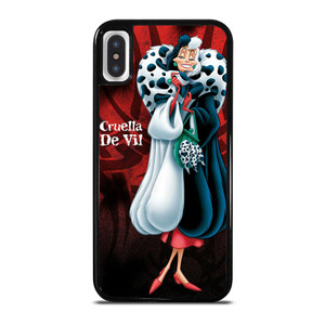 CRUELLA DE VIL DISNEY iPhone X / XS Case Cover CRUELLA DE VIL DISNEY iPhone X / XS Case Cover