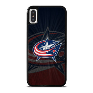 COLUMBUS BLUE JACKETS LOGO iPhone X / XS Case Cover COLUMBUS BLUE JACKETS LOGO iPhone X / XS Case Cover