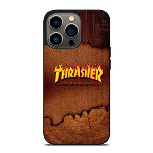 THRASER MAGAZINE WOODEN iPhone 13 Pro Case Cover THRASER MAGAZINE WOODEN iPhone 13 Pro Case Cover