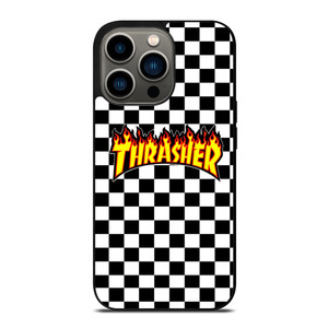 THRASER BLACK WHITE iPhone 13 Pro Case Cover