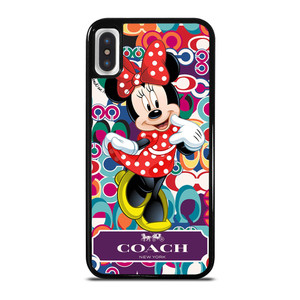 COACH MINNIE LOGO iPhone X / XS Case Cover