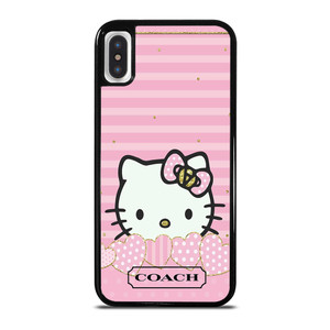 COACH HELLO KITTY 1 iPhone X / XS Case Cover COACH HELLO KITTY 1 iPhone X / XS Case Cover