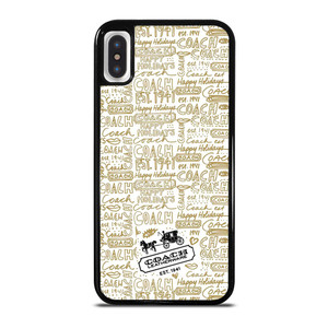 COACH ART LOGO iPhone X / XS Case Cover