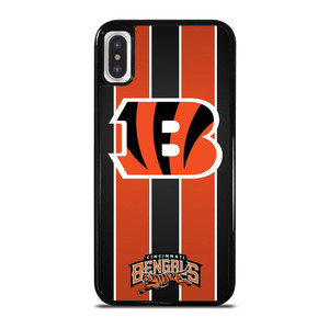 CINCINNATI BENGALS STRIPE iPhone X / XS Case Cover CINCINNATI BENGALS STRIPE iPhone X / XS Case Cover