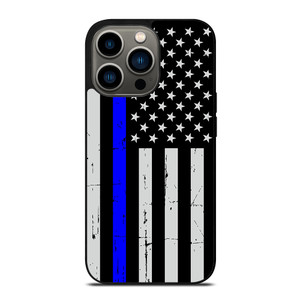 THIN BLUE LINE AMERICAN iPhone 13 Pro Case Cover