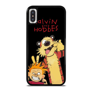 CALVIN AND HOBBES CARTOON iPhone X / XS Case Cover CALVIN AND HOBBES CARTOON iPhone X / XS Case Cover