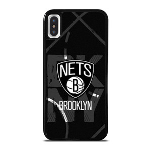 BROOKLYN NETS NBA TEAM LOGO iPhone X / XS Case Cover