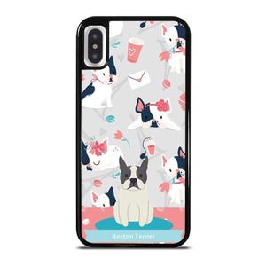 BOSTON TERRIER DOG 1 iPhone X / XS Case Cover