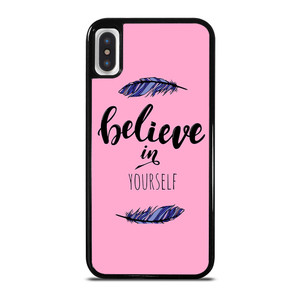 BELIEVE IN YOURSELF INSPIRATION iPhone X / XS Case Cover BELIEVE IN YOURSELF INSPIRATION iPhone X / XS Case Cover