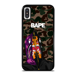 BAPE CAMO SHARK 2 iPhone X / XS Case Cover BAPE CAMO SHARK 2 iPhone X / XS Case Cover