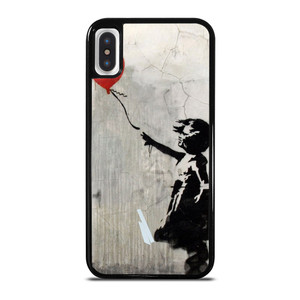 BANKSY BALLOON GIRL iPhone X / XS Case Cover BANKSY BALLOON GIRL iPhone X / XS Case Cover
