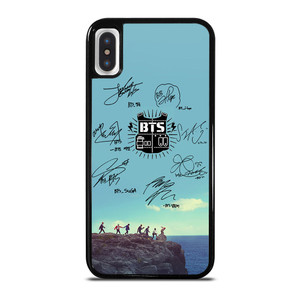 BANGTAN BOYS BTS SIGNATURE iPhone X / XS Case Cover