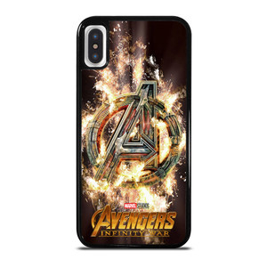 AVENGERS INFINITY WAR LOGO iPhone X / XS Case Cover