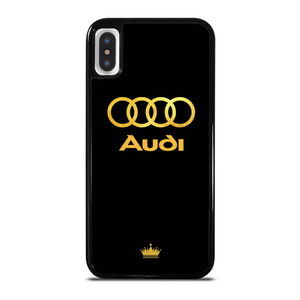 AUDI GOLD LOGO iPhone X / XS Case Cover