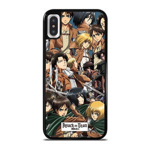 ATTACK ON TITAN ALL CHARACTER iPhone X / XS Case Cover