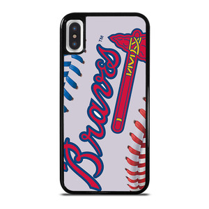 ATLANTA BRAVES BALL LOGO iPhone X / XS Case Cover