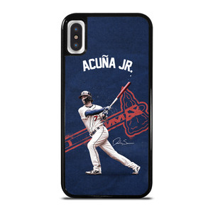 ACUNA JR ATLANTA BRAVES iPhone X / XS Case Cover ACUNA JR ATLANTA BRAVES iPhone X / XS Case Cover